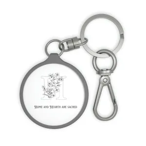 Home and Hearth Keyring Tag