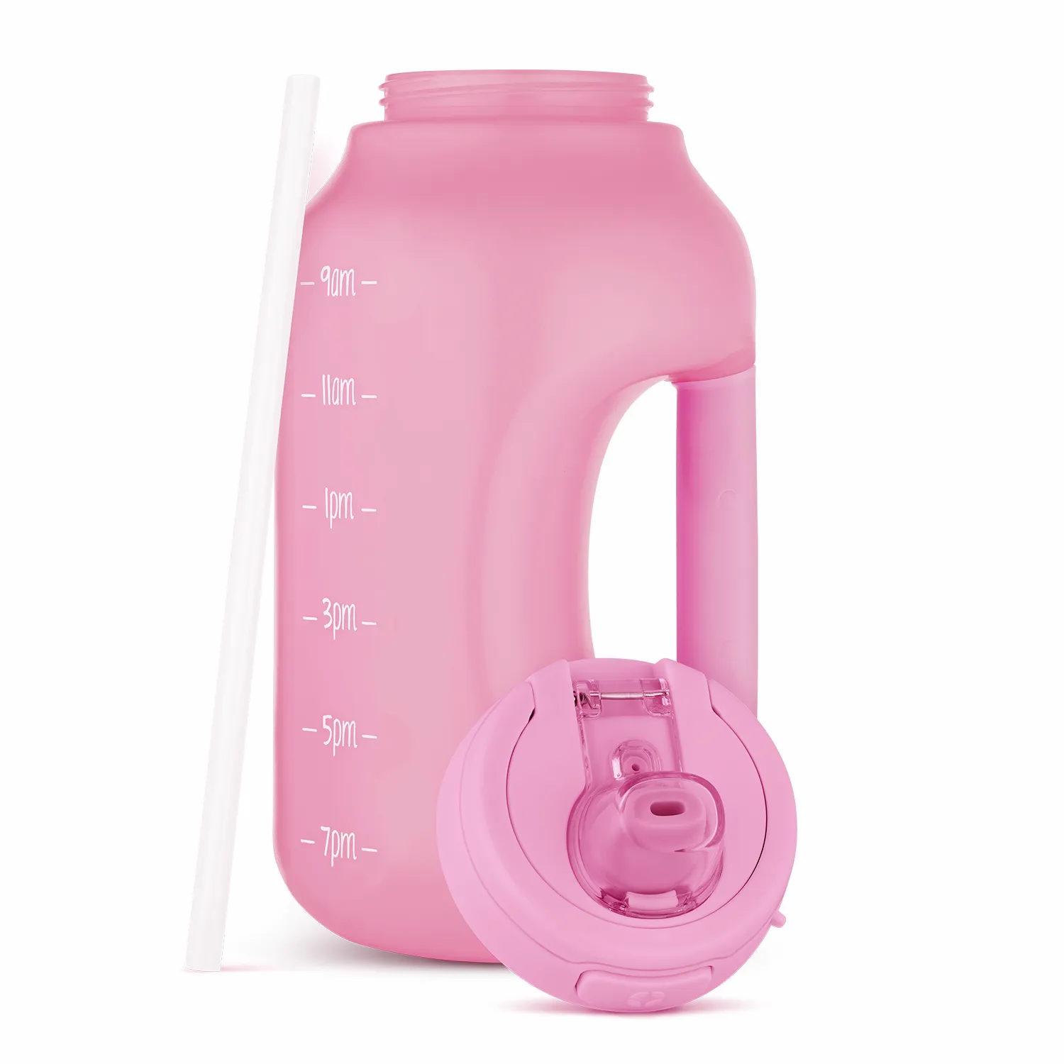 Hydra Half Gallon Water Bottle with Straw