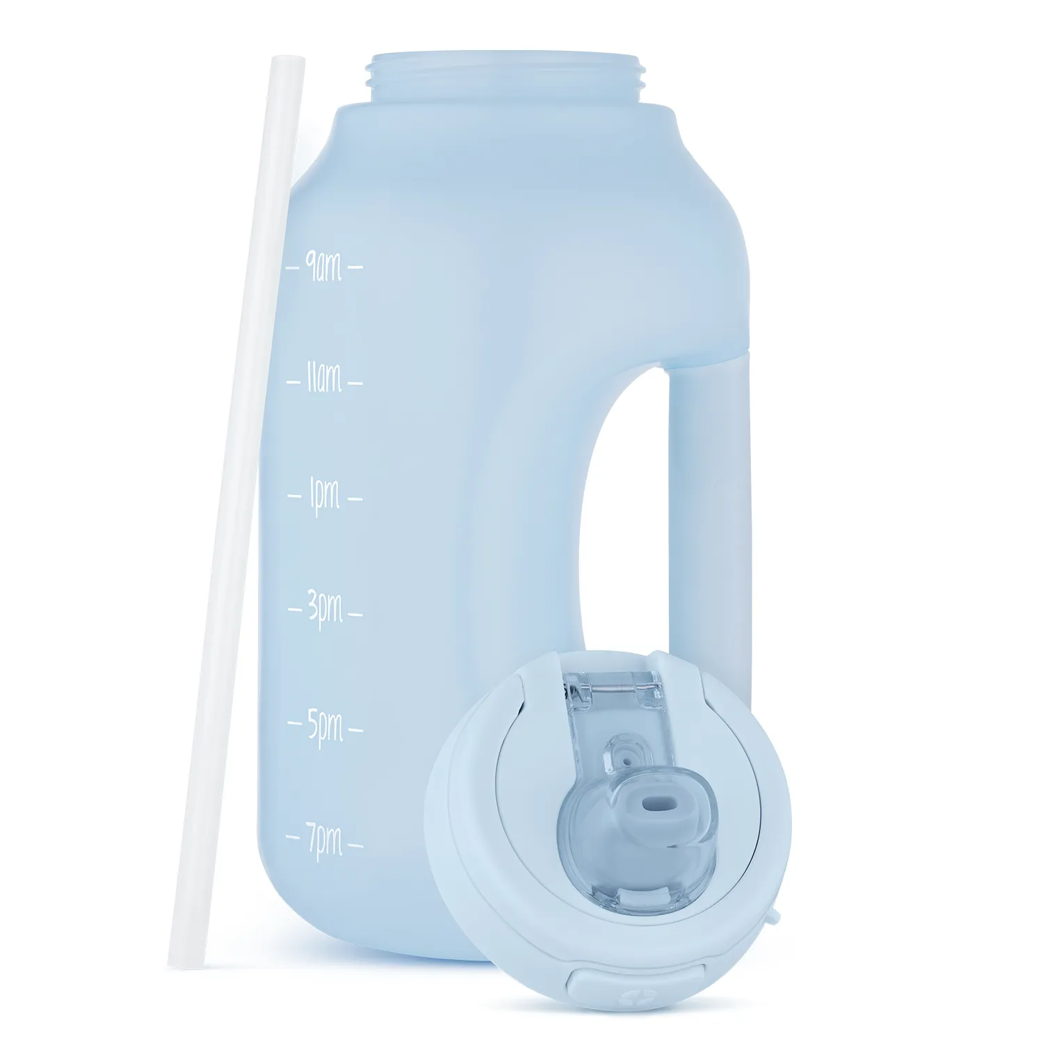 Hydra Half Gallon Water Bottle with Straw