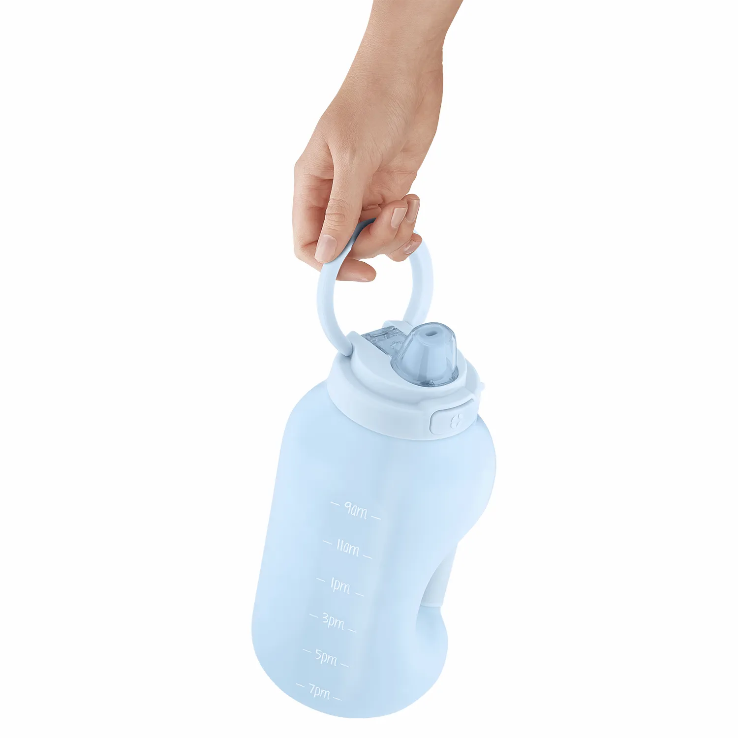 Hydra Half Gallon Water Bottle with Straw