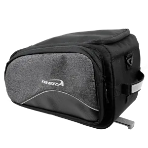 IBERA Bike MIK Trunk Bag Clip-On Rear Seat Bags | IB-BA24