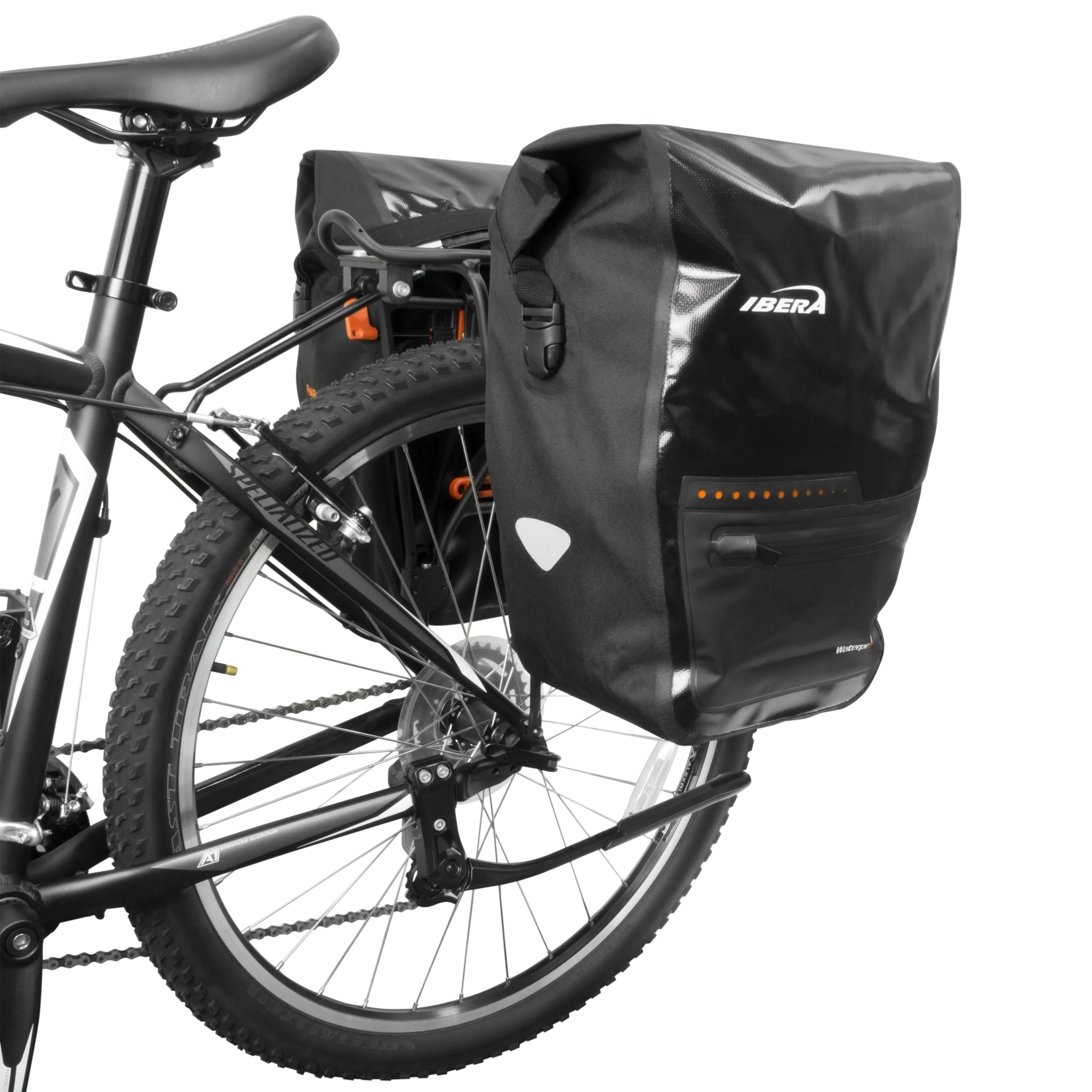 IBERA PakRak Bike Waterproof Pannier Bags-PAIR | IB-BA20