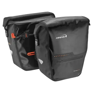 IBERA PakRak Bike Waterproof Pannier Bags-PAIR | IB-BA20