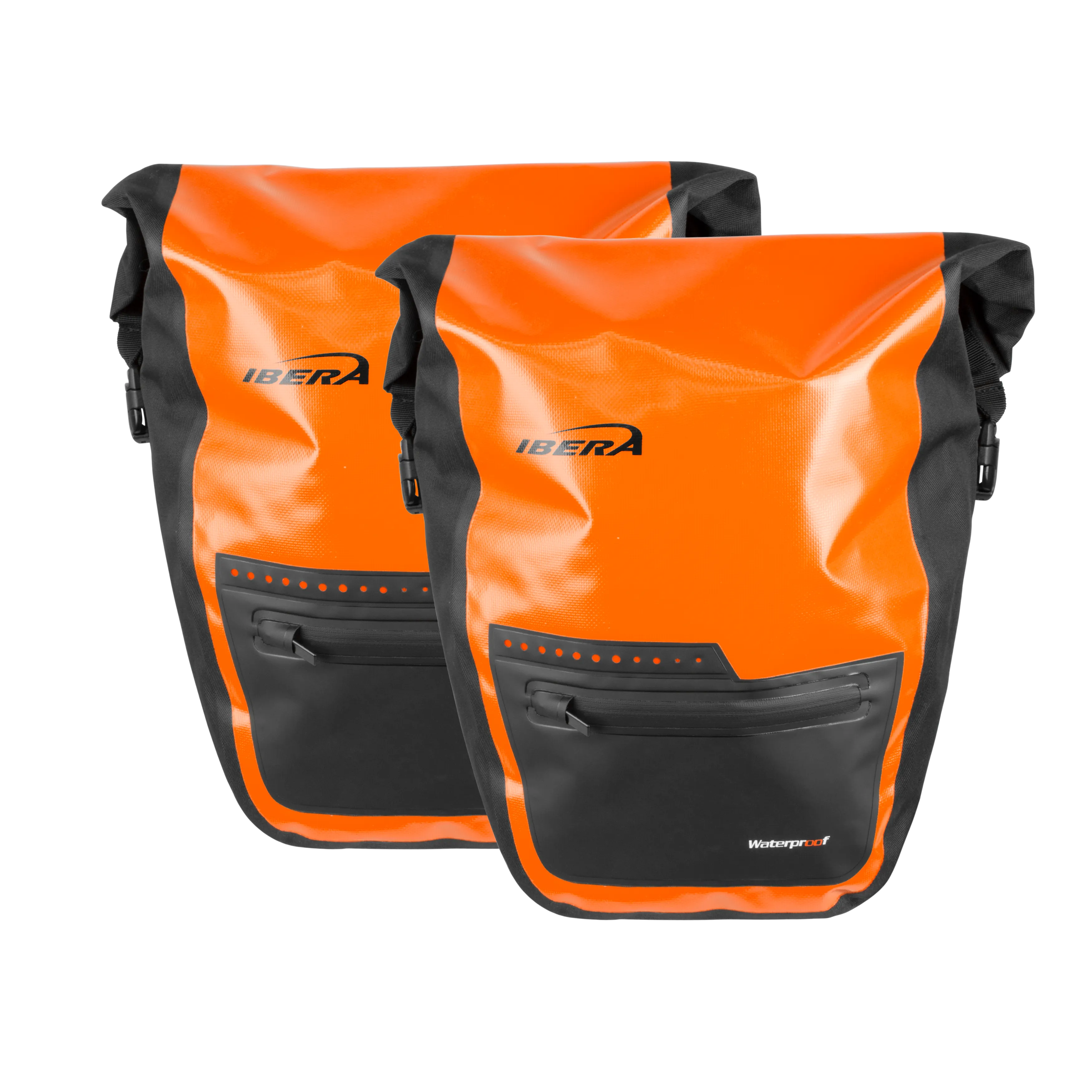 IBERA PakRak Bike Waterproof Pannier Bags-PAIR | IB-BA20