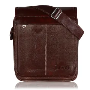 Jaxer Brown Sling Bag for Men & Women - JXRSB106