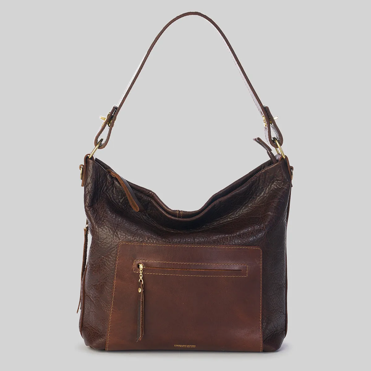 Jean Bison Pocket Hobo | Brown