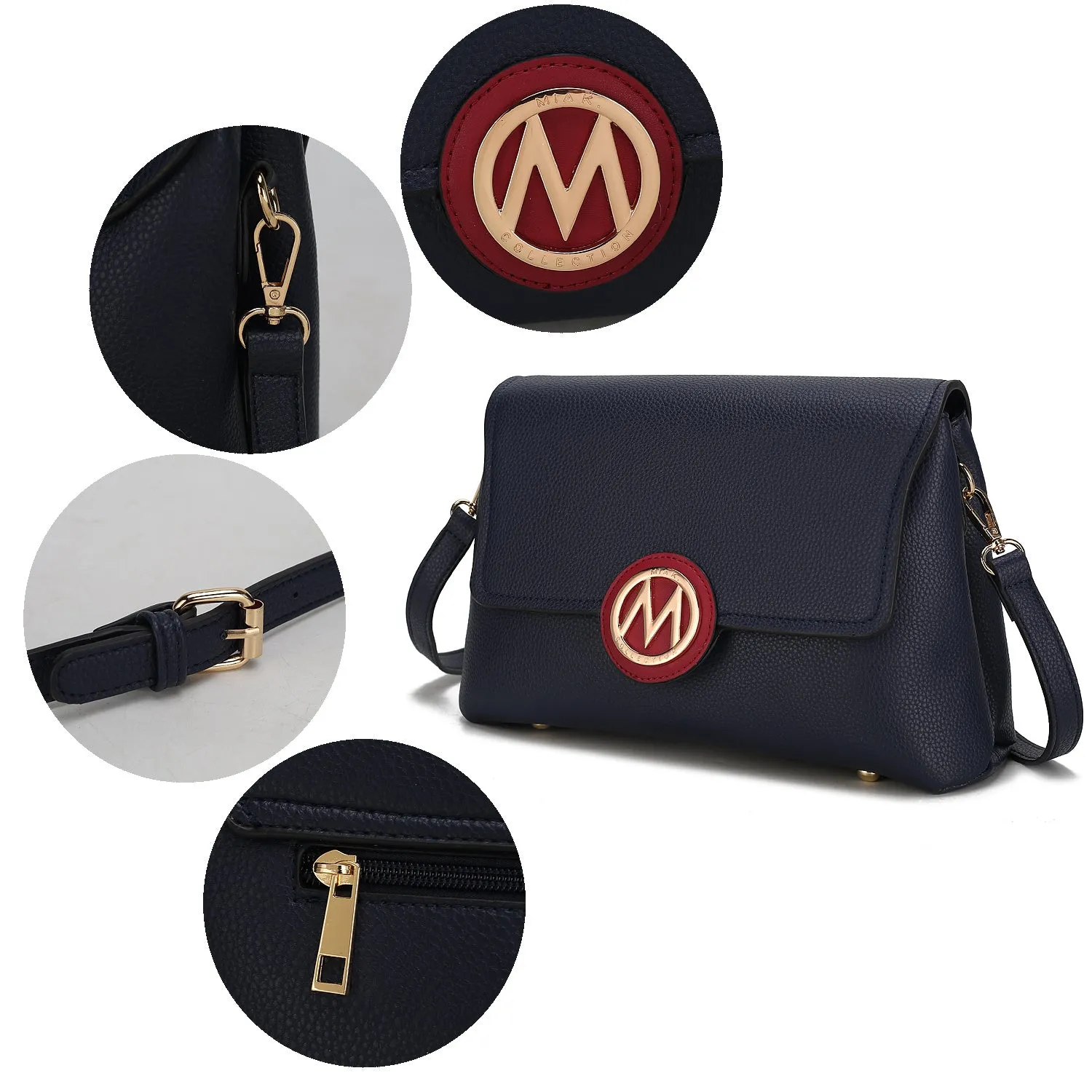 Johanna Multi Compartment Crossbody Bag