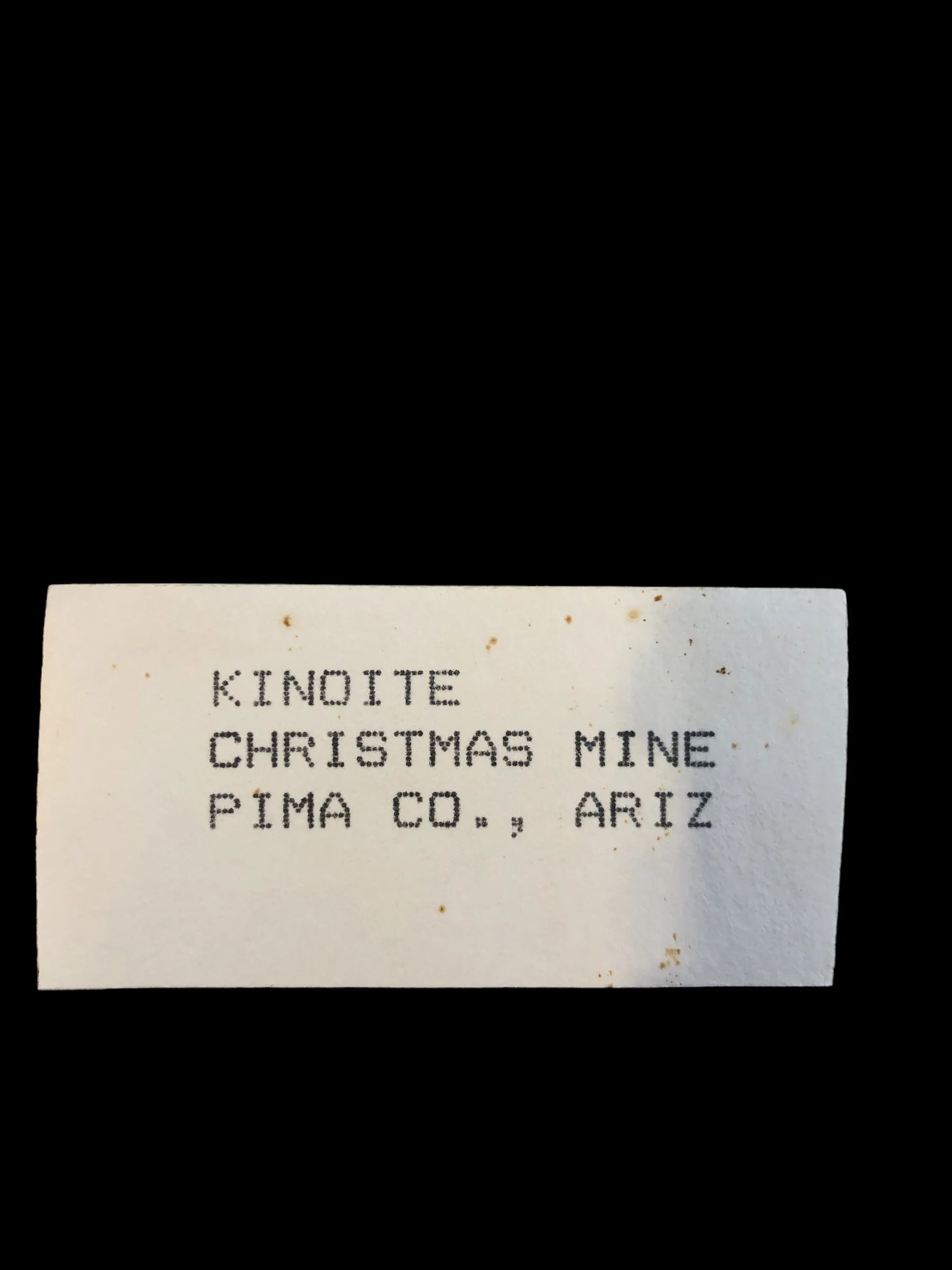 Kinoite, Christmas Mine, Arizona, USA