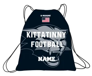 Kittatinny Football Sublimated Drawstring Bag