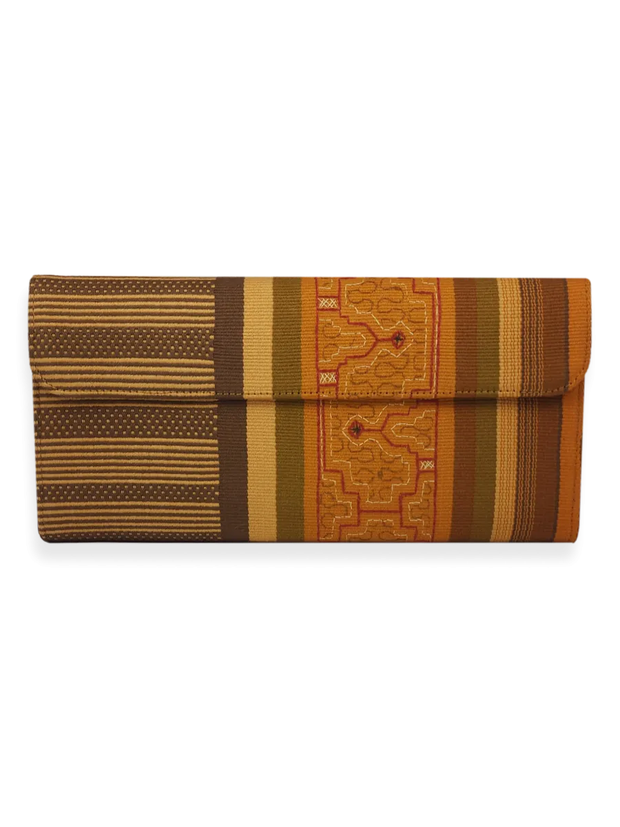 Large Rectangular Clutch 2 - Shipibo Textile Collection