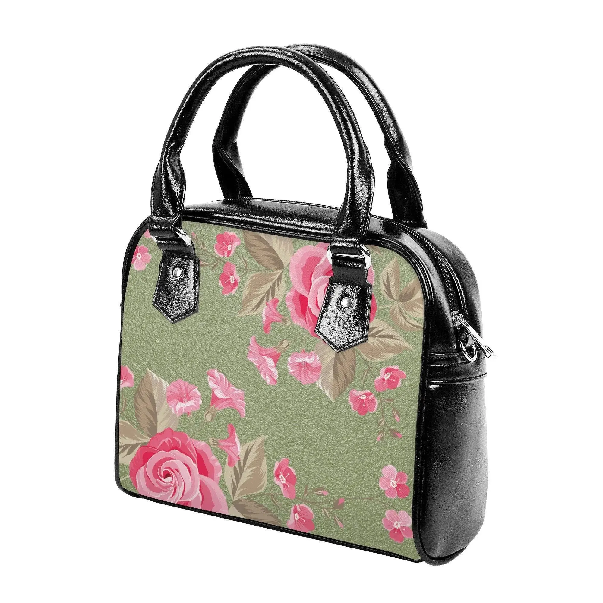 Little Garden Shoulder Handbag - Green