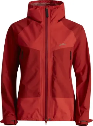 Lundhags Women&#x27;s Padje Light Waterproof Jacket Lively Red/Mellow Red | Buy Lundhags Women&#x27;s Padje Light Waterproof Jacket Lively Red/Mellow Red here | Outnorth