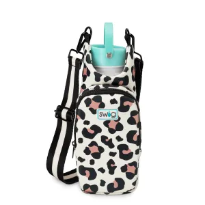 Luxy Leopard Water Bottle Sling