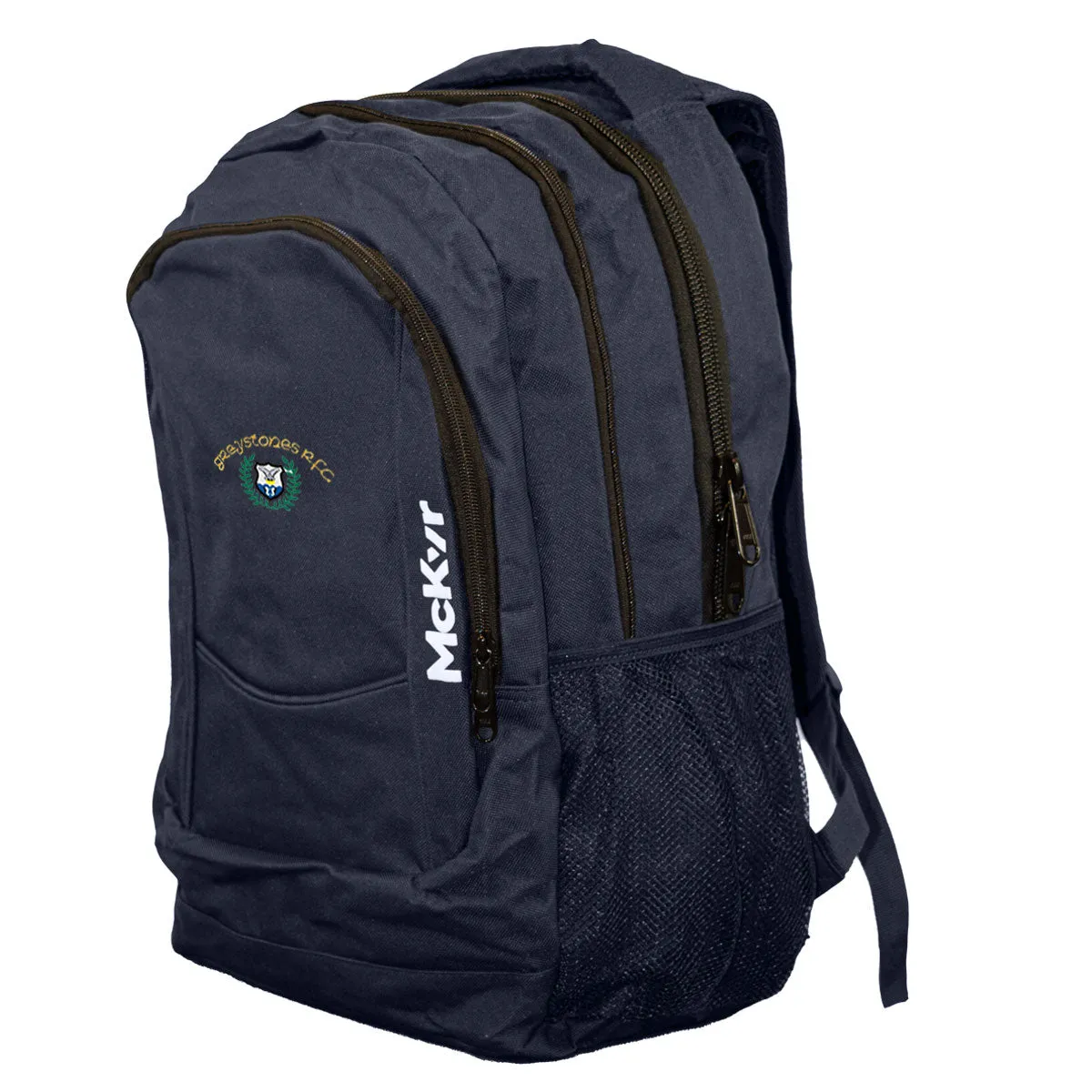 Mc Keever Greystones RFC Core 22 Back Pack - Navy