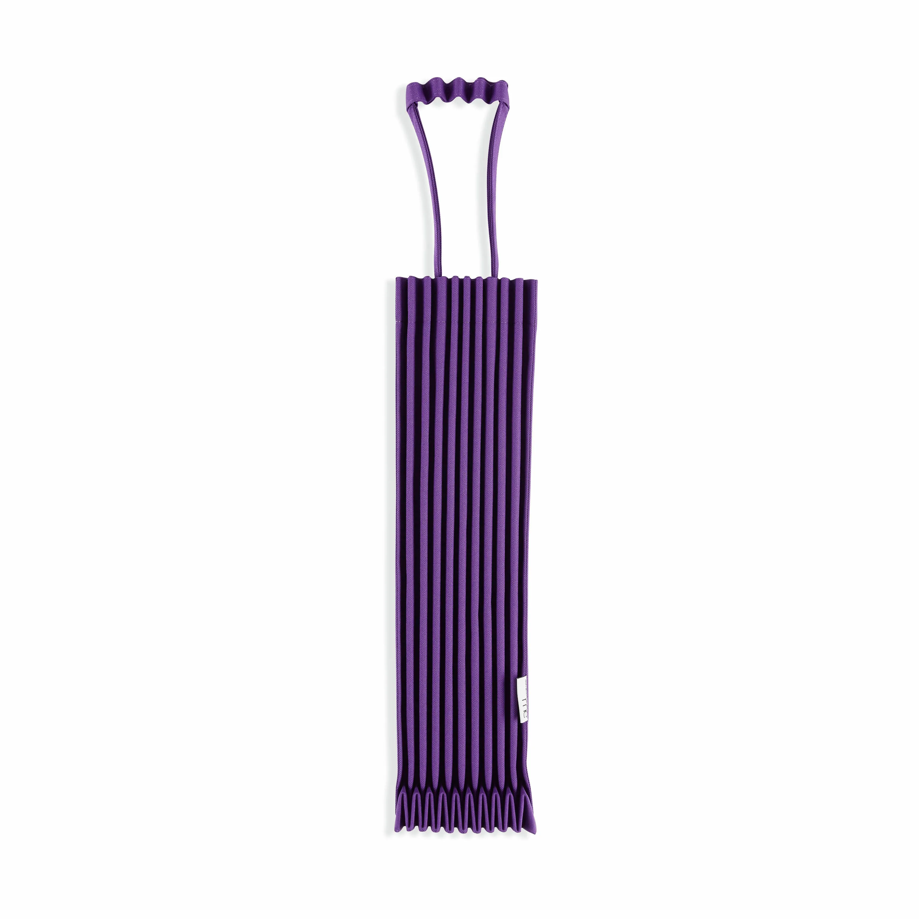 me ISSEY MIYAKE Recycled Polyester Trunk Pleats Bag - Violet