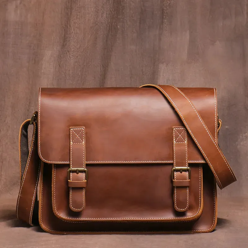 Men's Genuine Leather Crossbody Classic Cambridge Bag