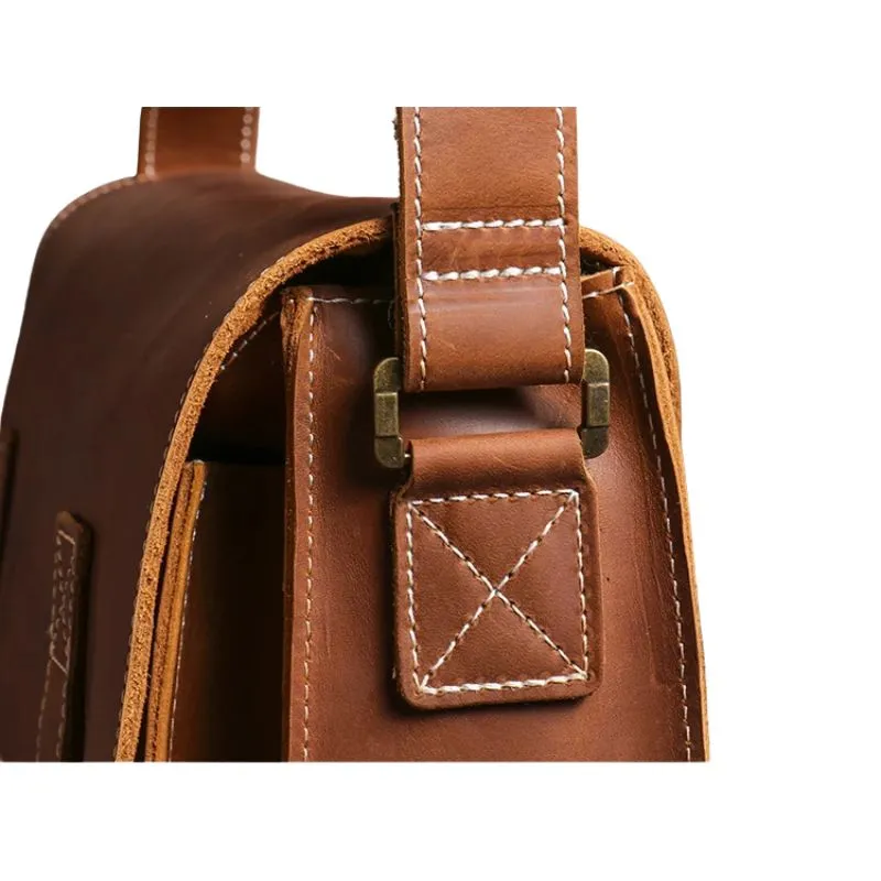 Men's Genuine Leather Crossbody Classic Cambridge Bag