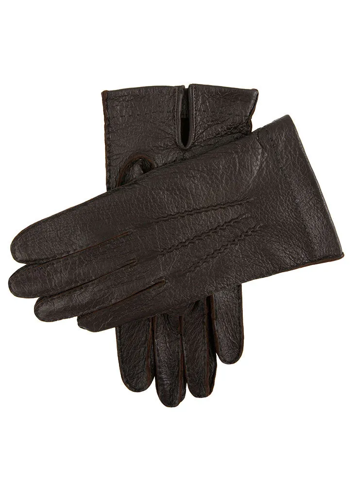 Men's Heritage Handsewn Three-Point Peccary Leather Gloves