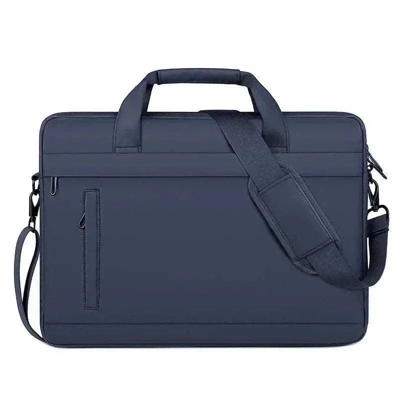 Men's PU Leather Briefcase | 14-Inch Business Laptop Shoulder Bag | BBC006