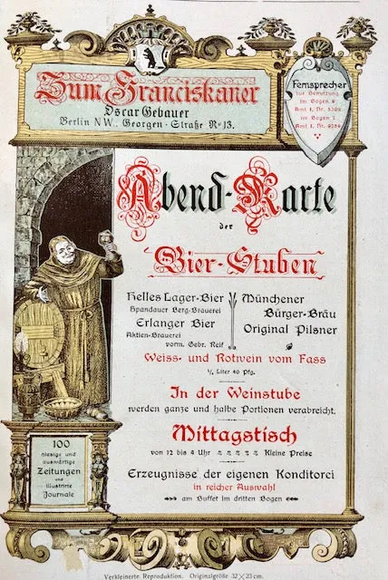 (Menus) Grosses Restaurations Kochbuch: ein Hand- und Nachschlagebuch der Modernen Restaurations-Kuche Hervorgegangen aus drei Preisusschreiben des Internationalen Verbandes der Koche, sitz Frankfurt am Main.