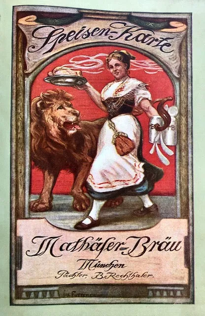 (Menus) Grosses Restaurations Kochbuch: ein Hand- und Nachschlagebuch der Modernen Restaurations-Kuche Hervorgegangen aus drei Preisusschreiben des Internationalen Verbandes der Koche, sitz Frankfurt am Main.