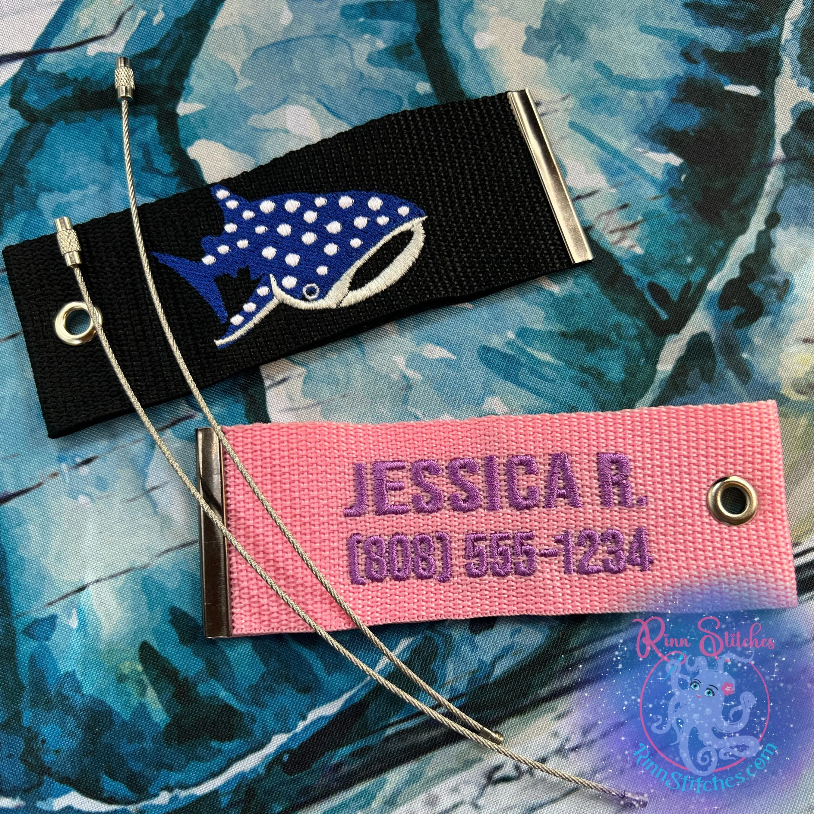 Mermaid Dive Flag - Women's Dive Day 2024 Exclusive Luggage Tag