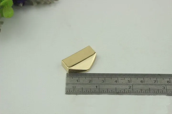 Metal Zipper End Caps 25mm 1 Inch Bag Making Hardware