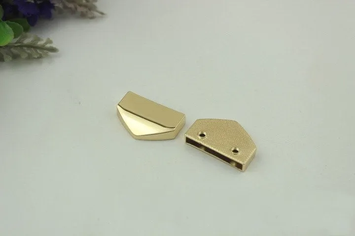 Metal Zipper End Caps 25mm 1 Inch Bag Making Hardware