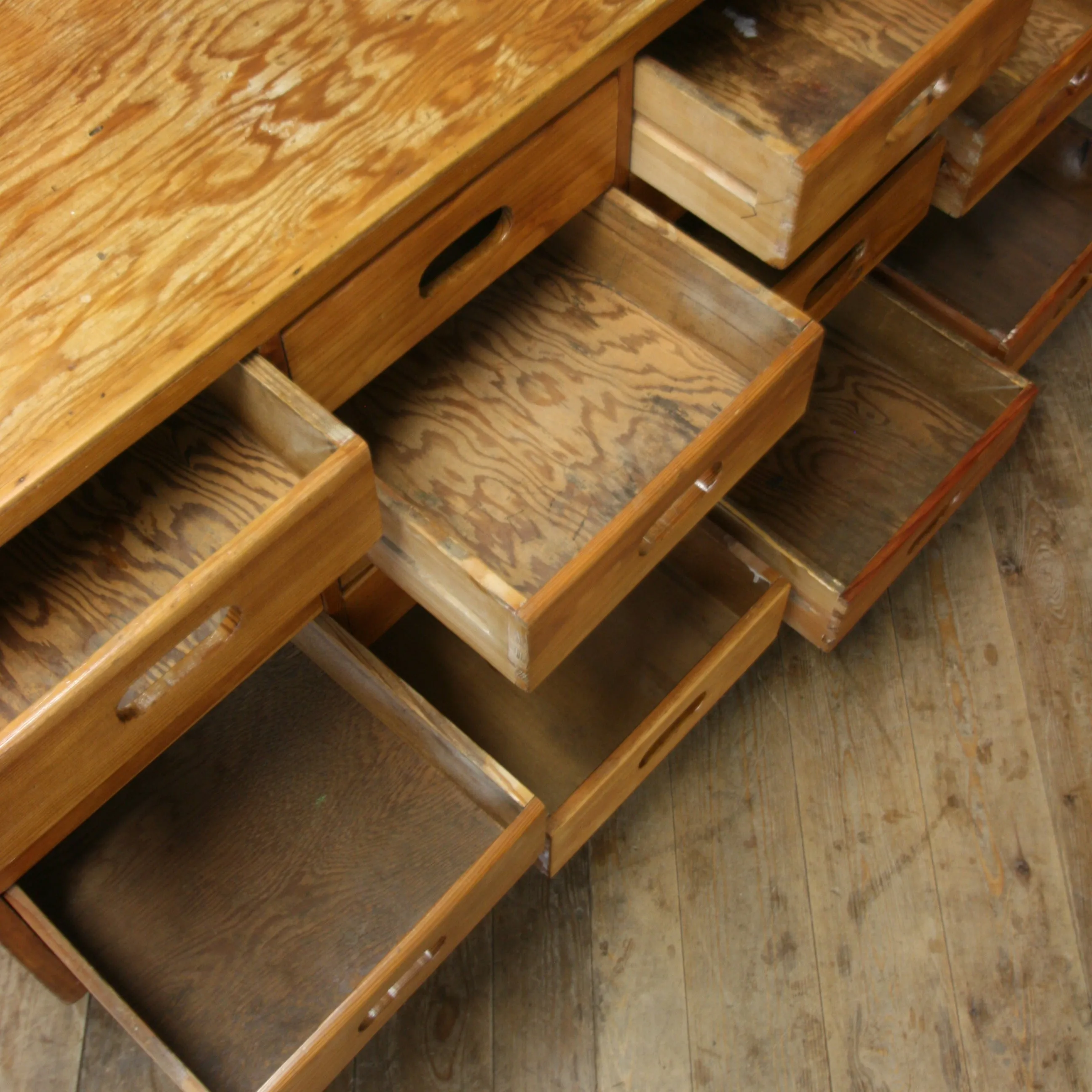 Mid Century Esavian James Leonard School Drawers #06/06