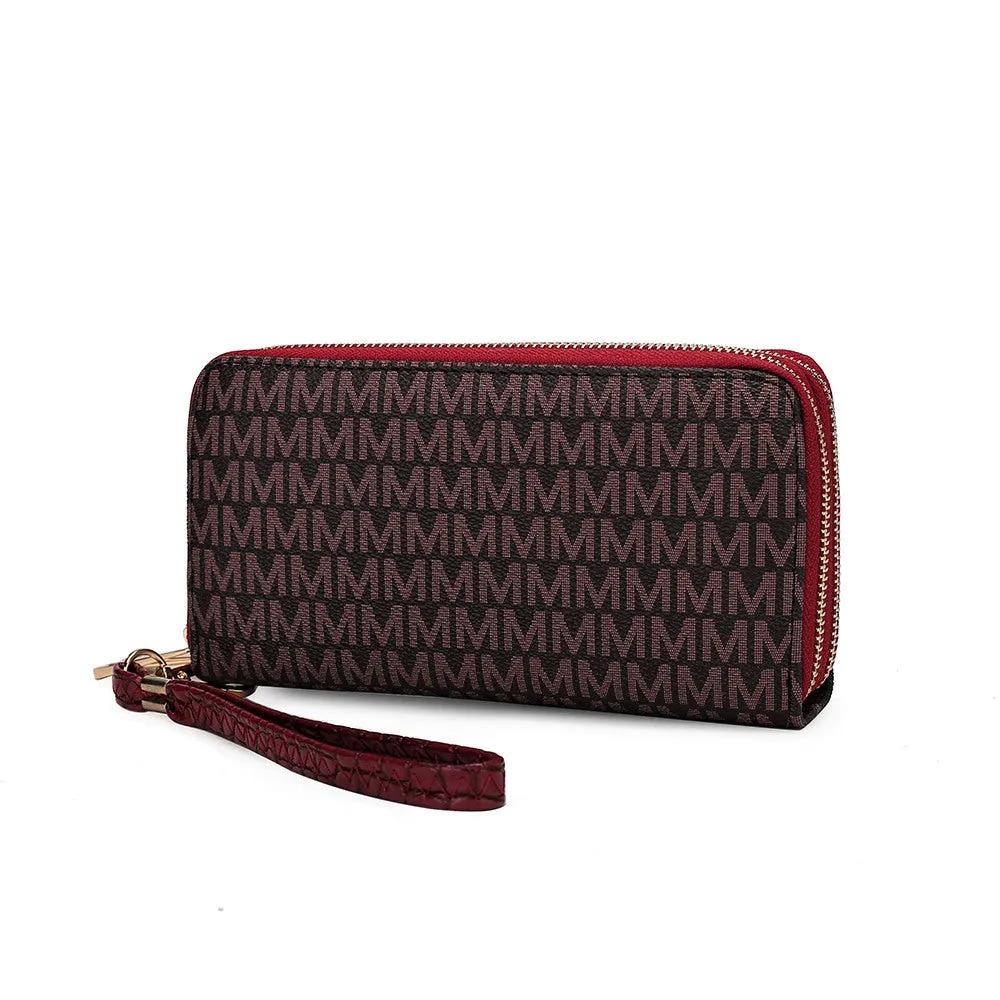 MKF Collection Noemy M Signature Wallet/Wristlet by Mia k