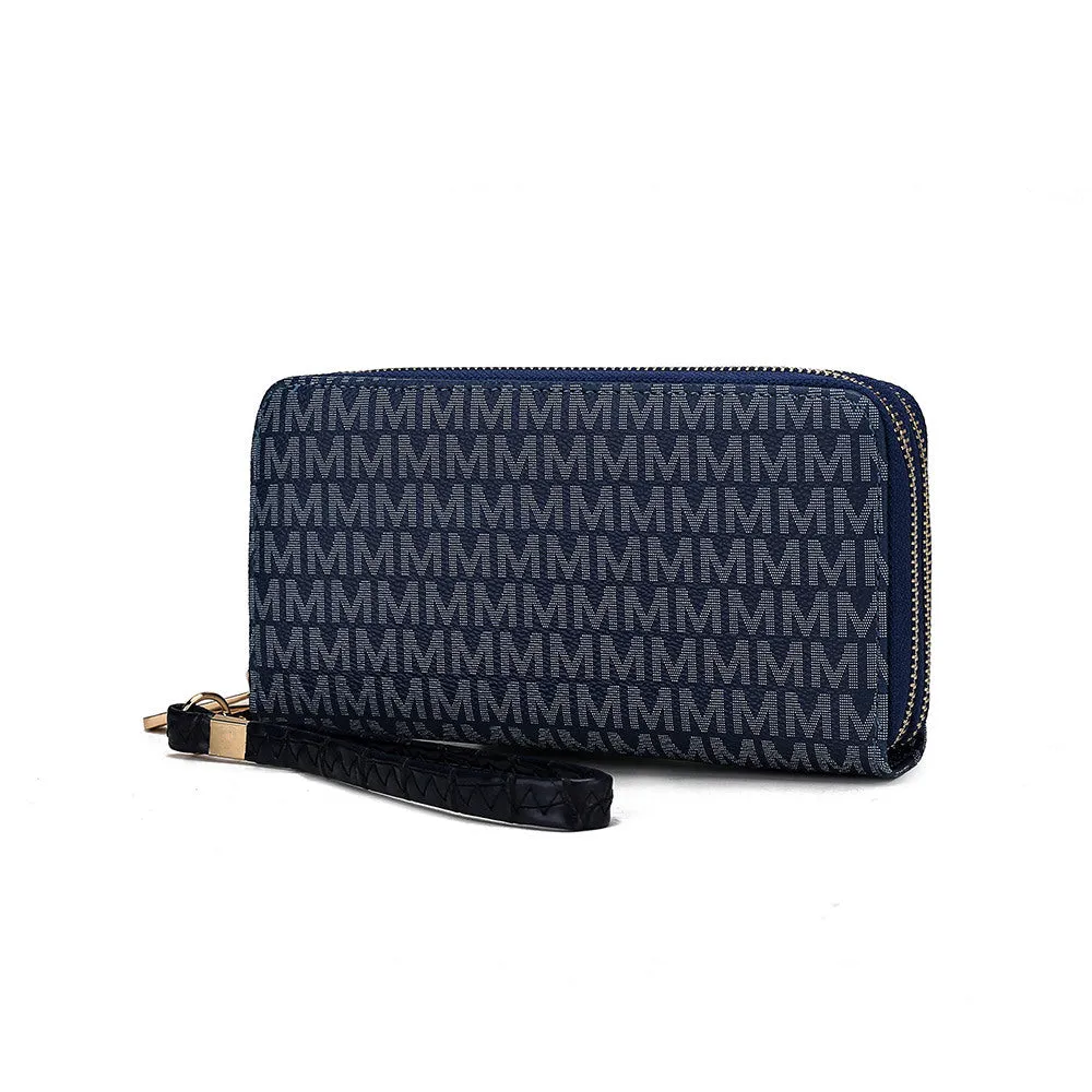 MKF Collection Noemy M Signature Wallet/Wristlet by Mia k