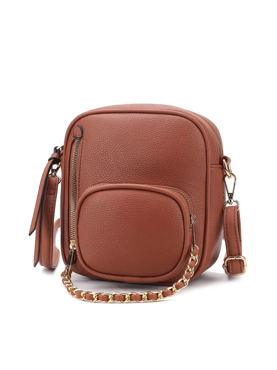 MKF Collection Winona Vegan Leather Women Crossbody bag by Mia k