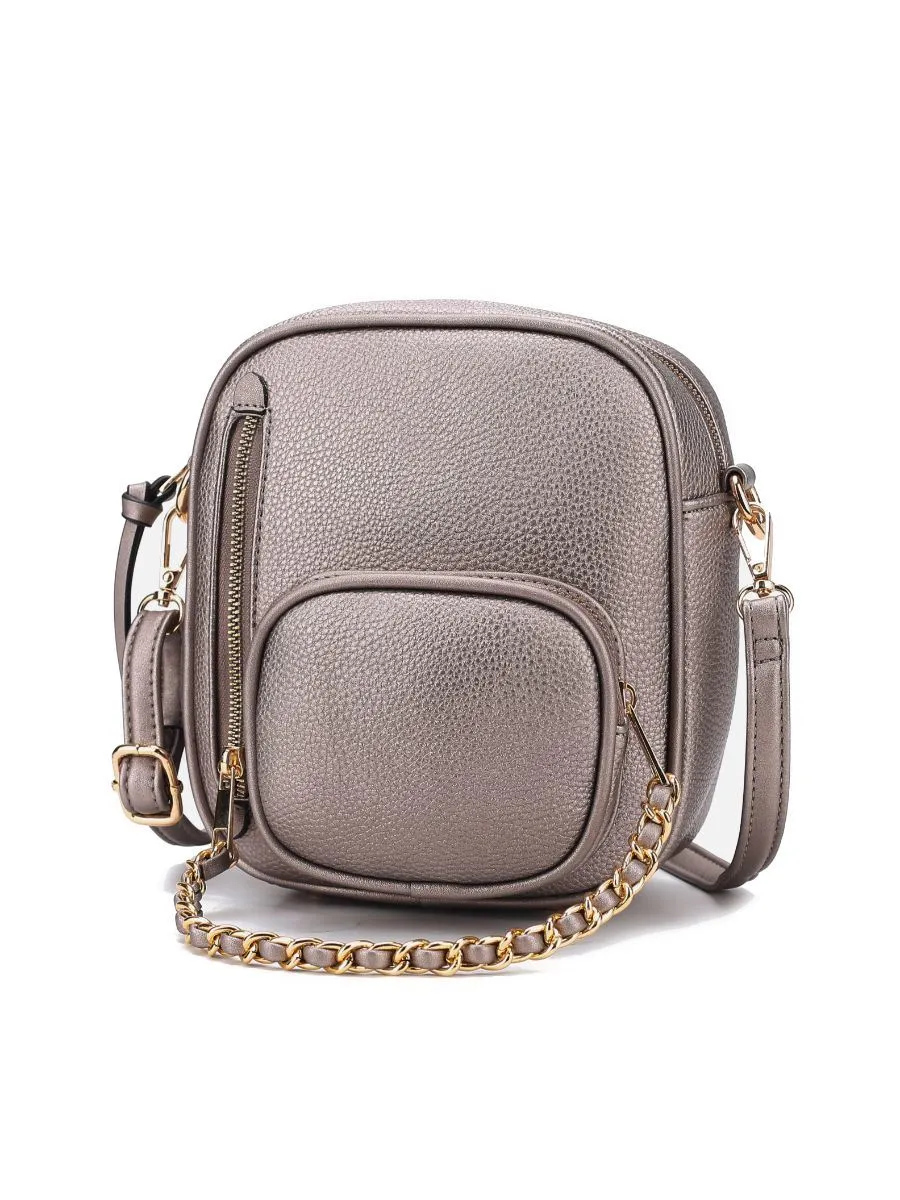 MKF Collection Winona Vegan Leather Women Crossbody bag by Mia k