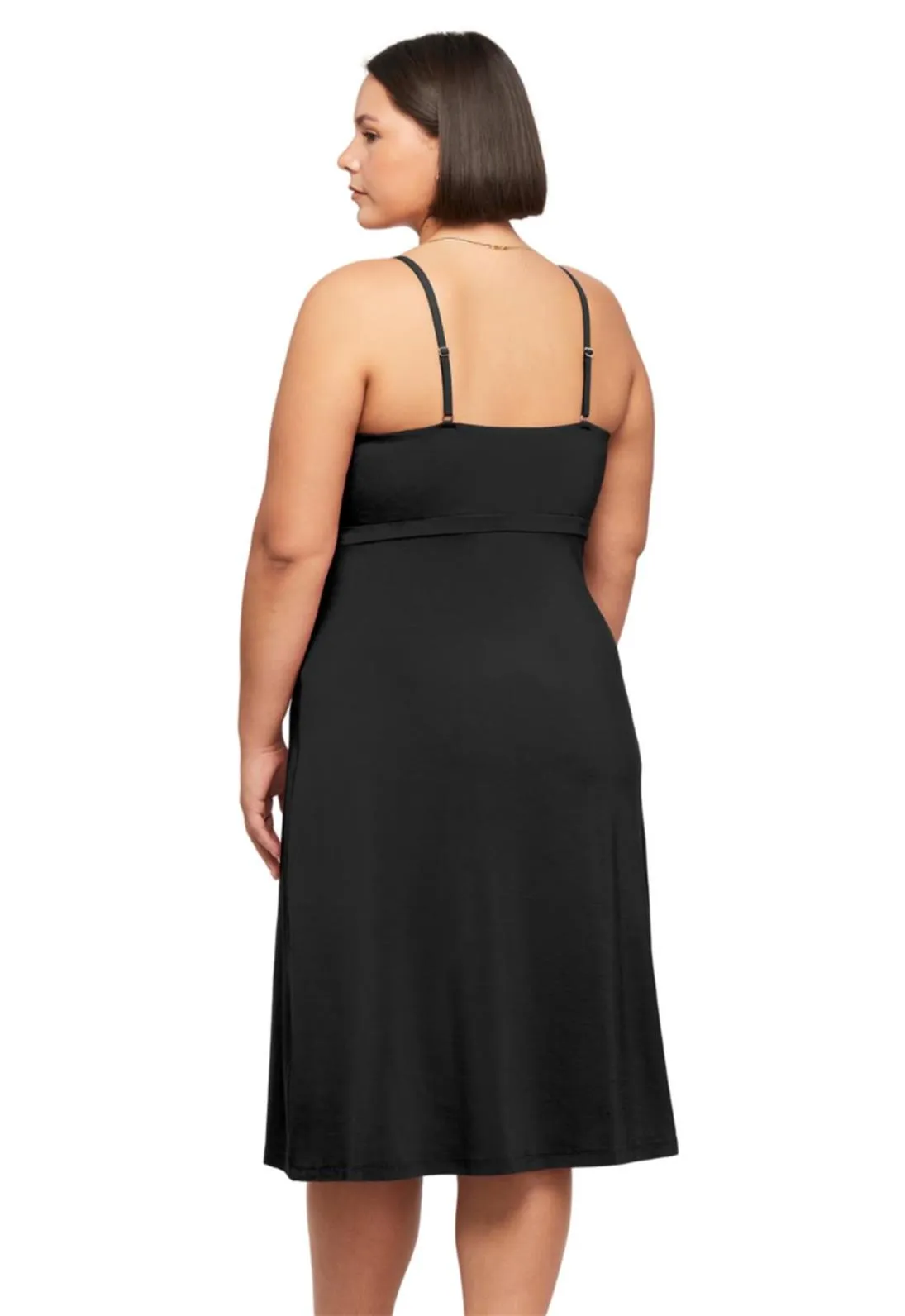 Modal Bust Support Midi Chemise