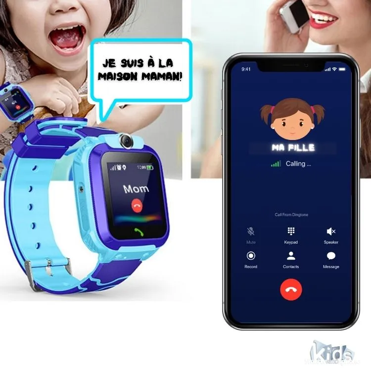 Montre Connectée Enfant GPS C72