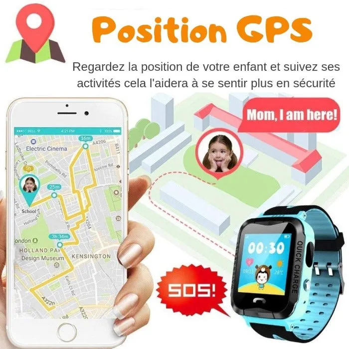 Montre connectée Enfant GPS T52 Waterproof