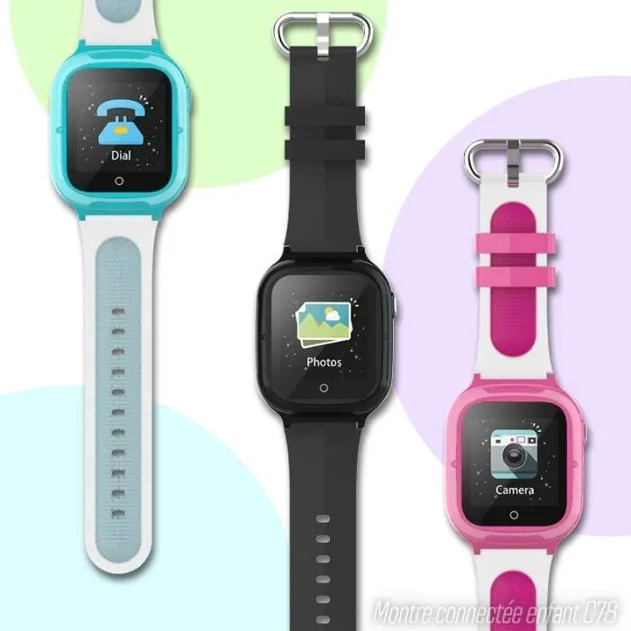 Montre Connectée Enfant T78 GPS Wifi