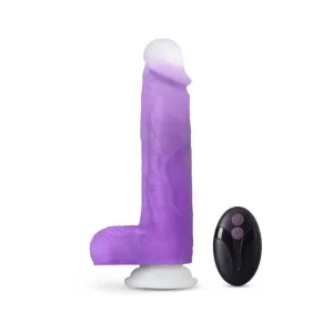 Neo Elite - Encore - 8 in Vibrating Dildo - Purple