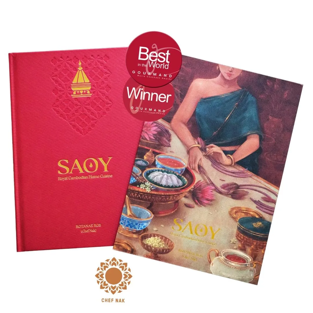 (*NEW ARRIVAL*) (Cambodian) Rotanak Ros. SAOY: Royal Cambodian home cuisine