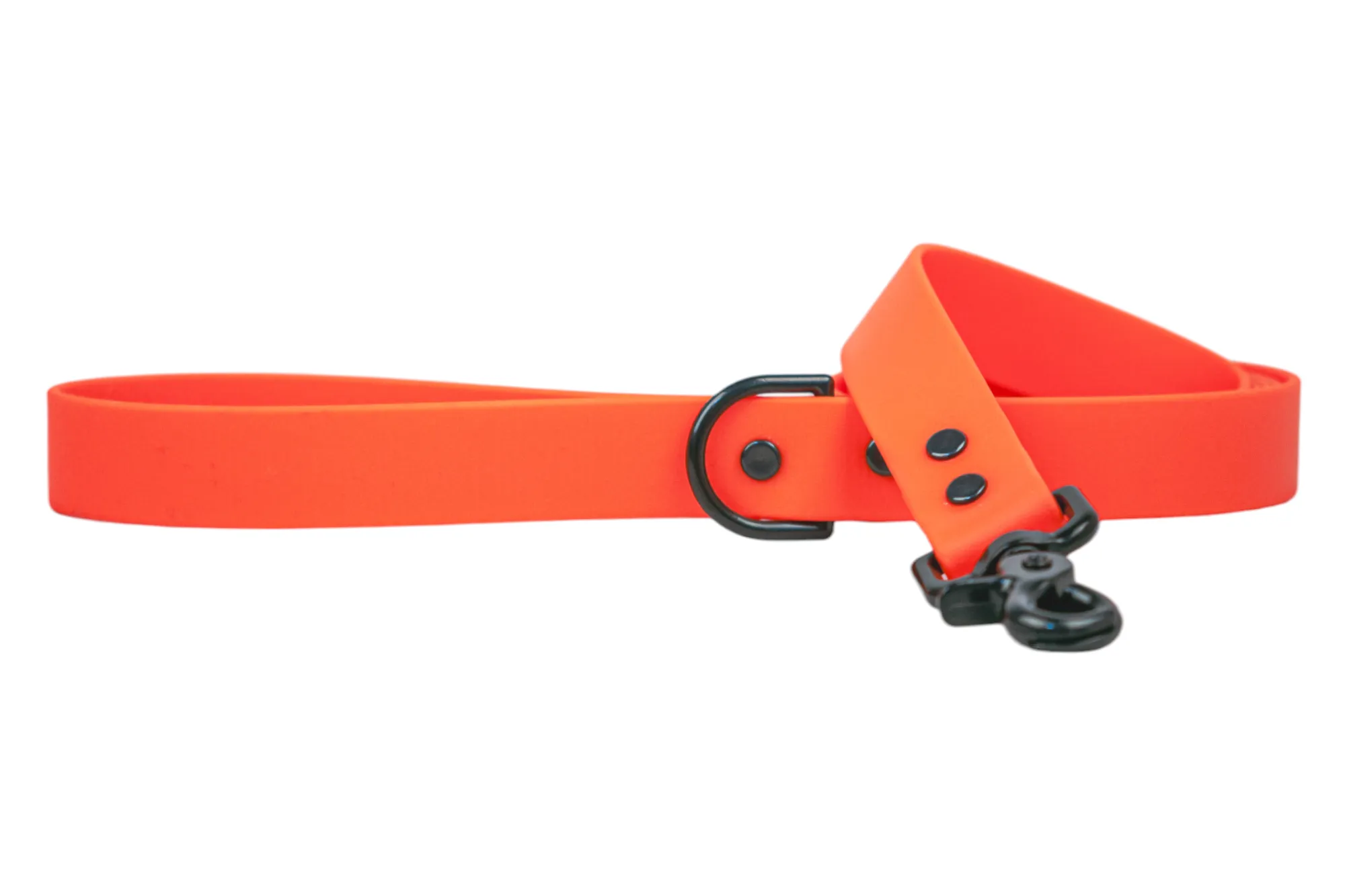 Orange Biothane 2' Traffic Leash