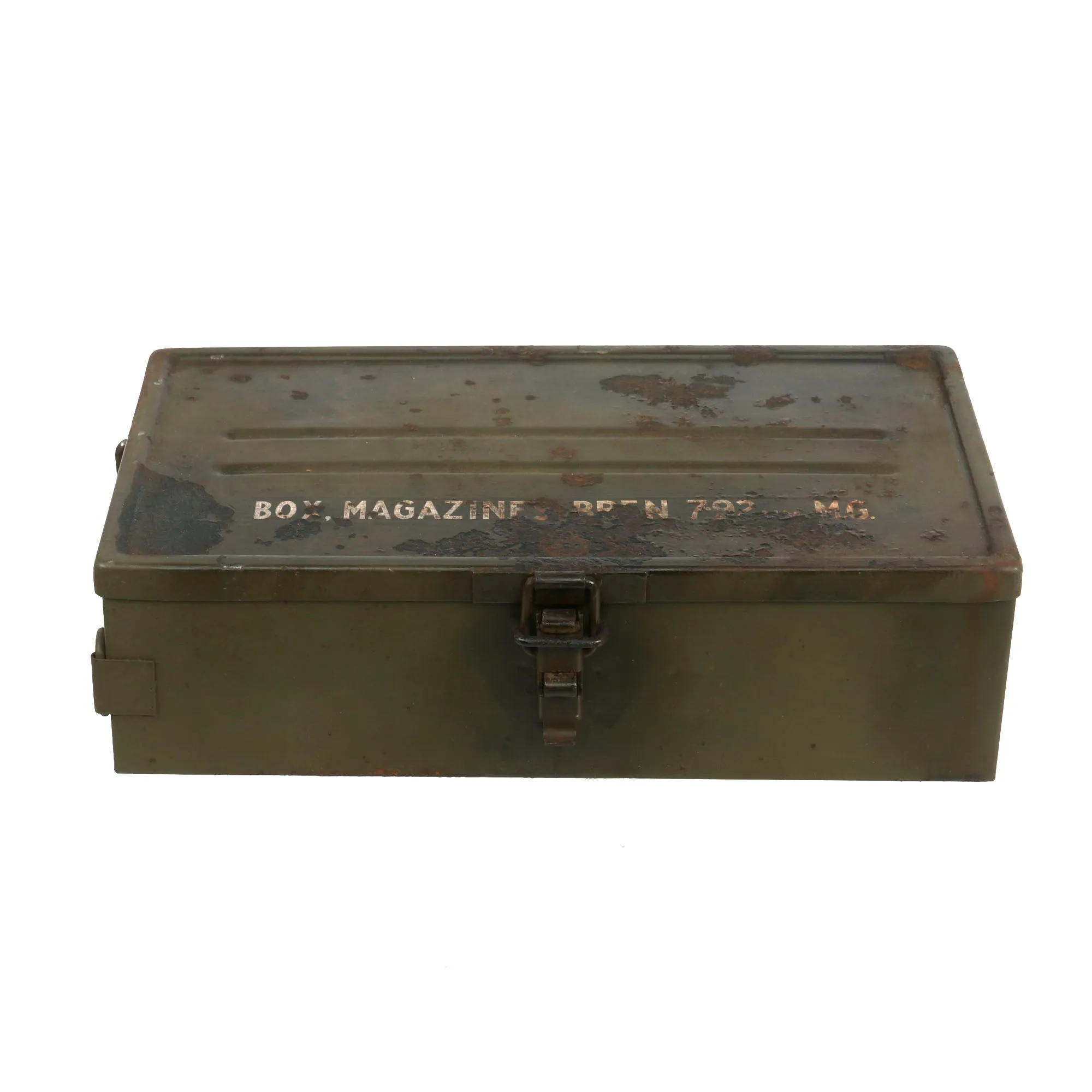 Original Chinese WWII Scarce Bren 7.92mm Chinese Contract Magazine Transit Crate