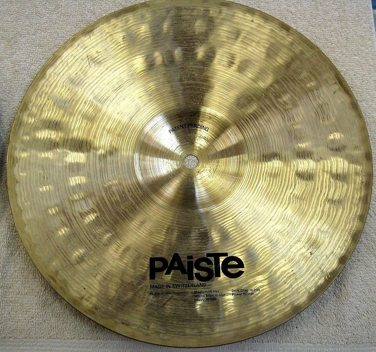 Paiste Signature 12" Heavy Hi Hat Cymbals