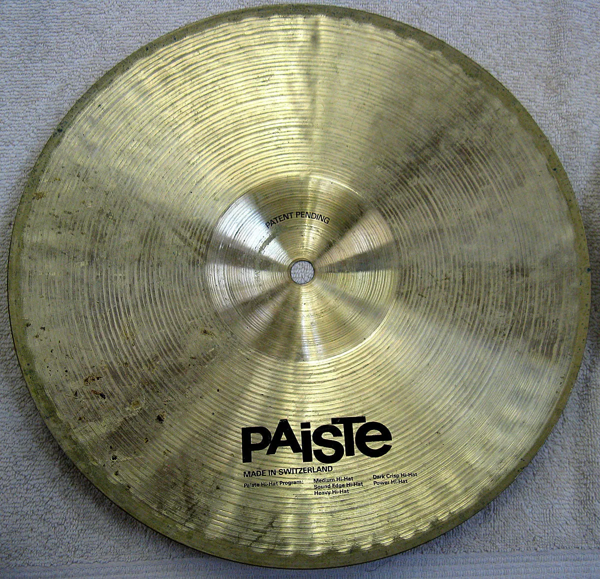 Paiste Signature 12" Heavy Hi Hat Cymbals