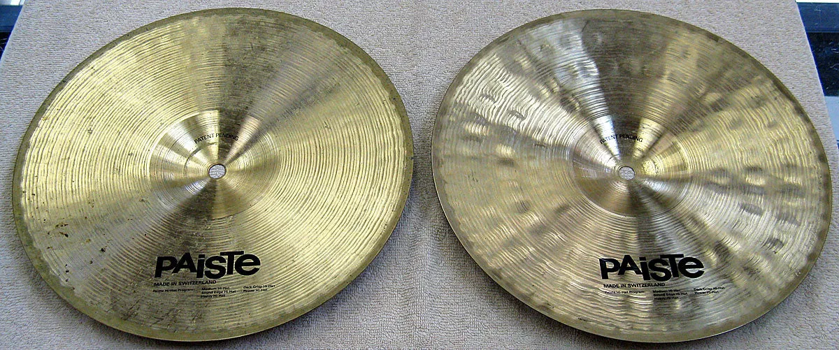 Paiste Signature 12" Heavy Hi Hat Cymbals