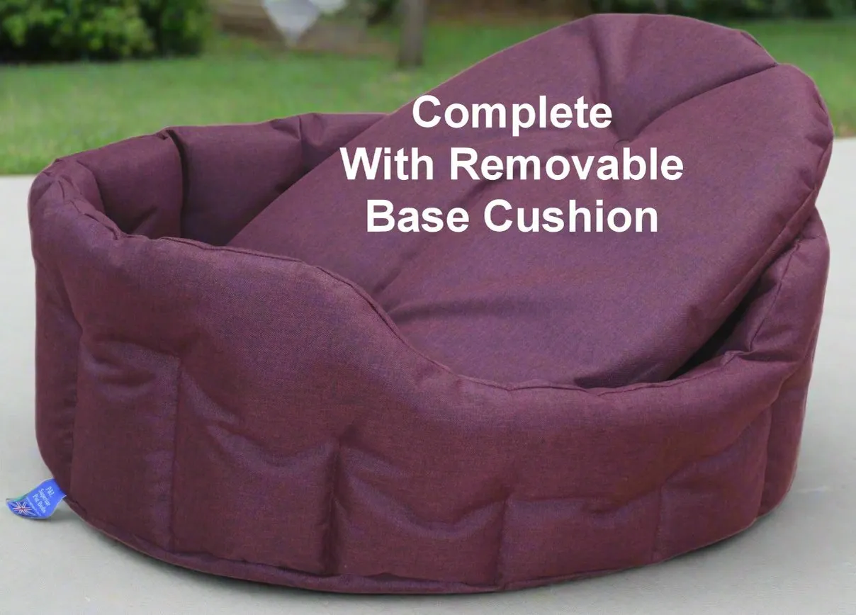 P&L Country Dog Tough Heavy Duty Oval High Sided Waterproof Dog Beds.