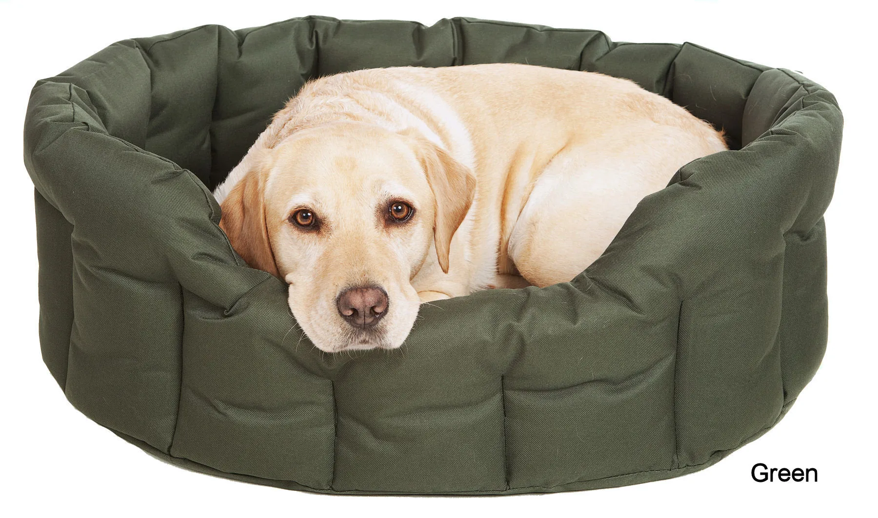 P&L Country Dog Tough Heavy Duty Oval High Sided Waterproof Dog Beds.