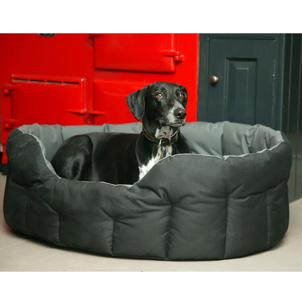 P&L Country Dog Tough Heavy Duty Oval High Sided Waterproof Dog Beds.