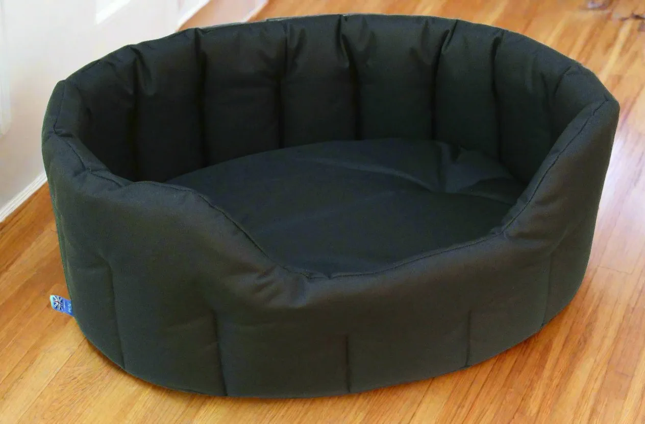 P&L Country Dog Tough Heavy Duty Oval High Sided Waterproof Dog Beds.