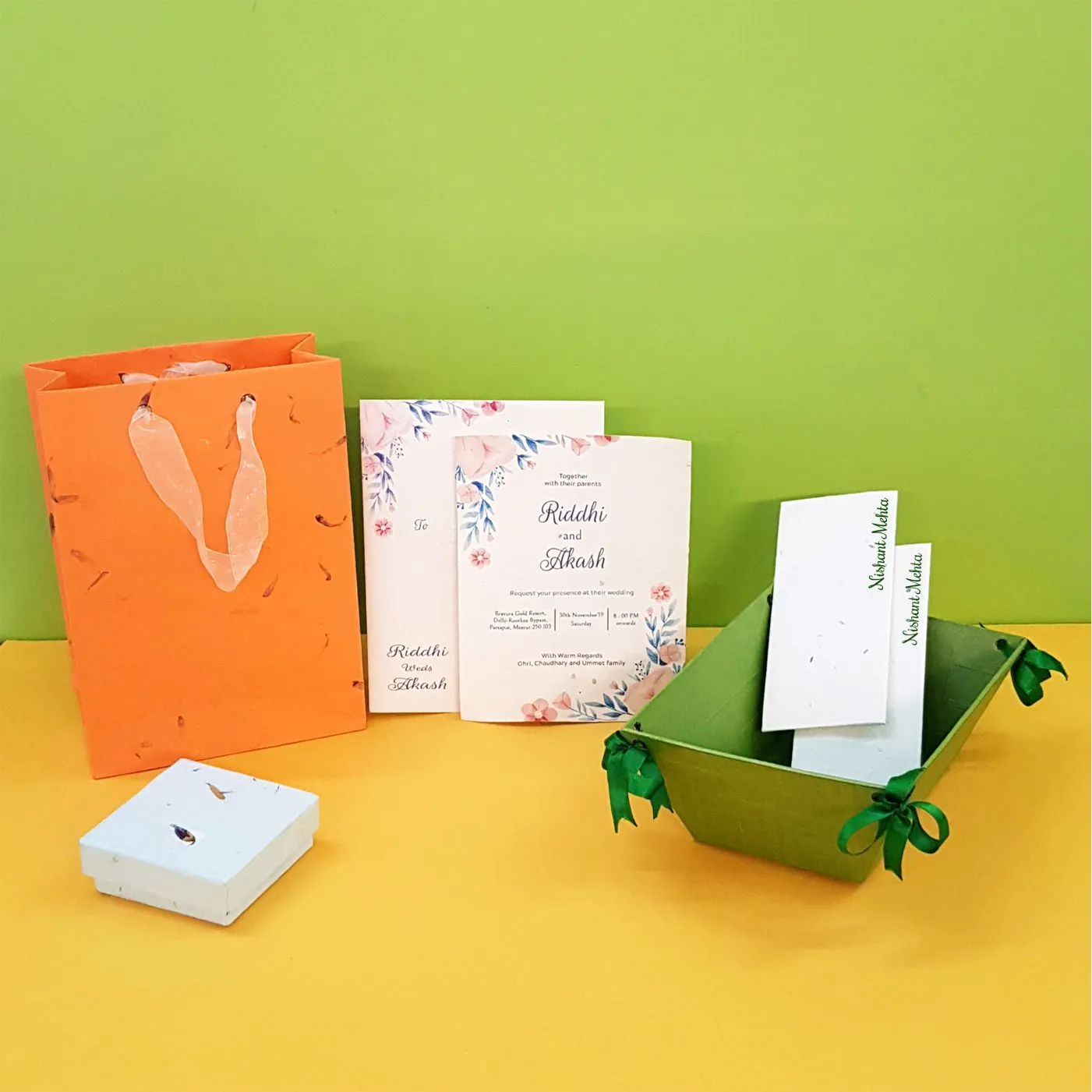 Plantable Seed Paper Wedding Combo Pack