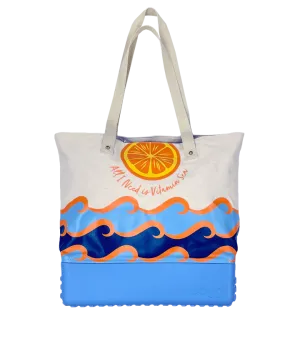 Printed Canvas Bogg Bag Vitamin Sea